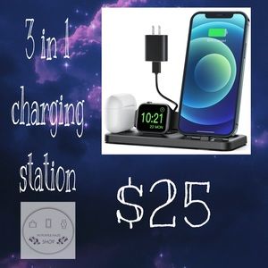 3 in 1 wireless charger